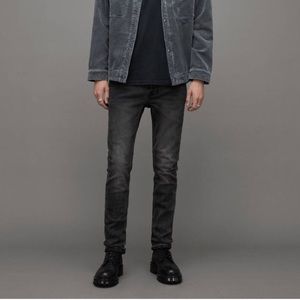 All Saints Cigarette Skinny Fit Stretch Denim Jeans